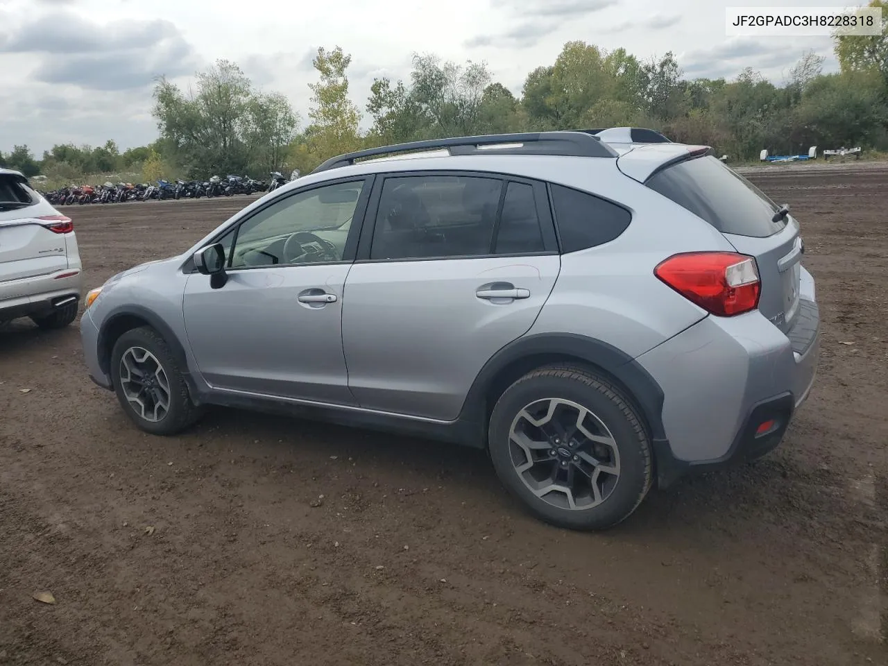 2017 Subaru Crosstrek Premium VIN: JF2GPADC3H8228318 Lot: 73192794