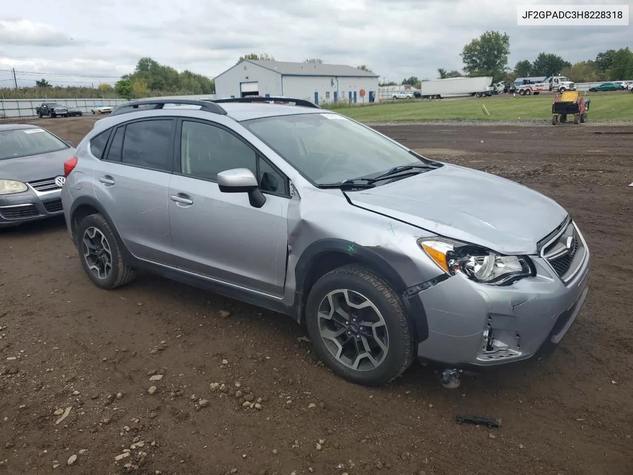 2017 Subaru Crosstrek Premium VIN: JF2GPADC3H8228318 Lot: 73192794