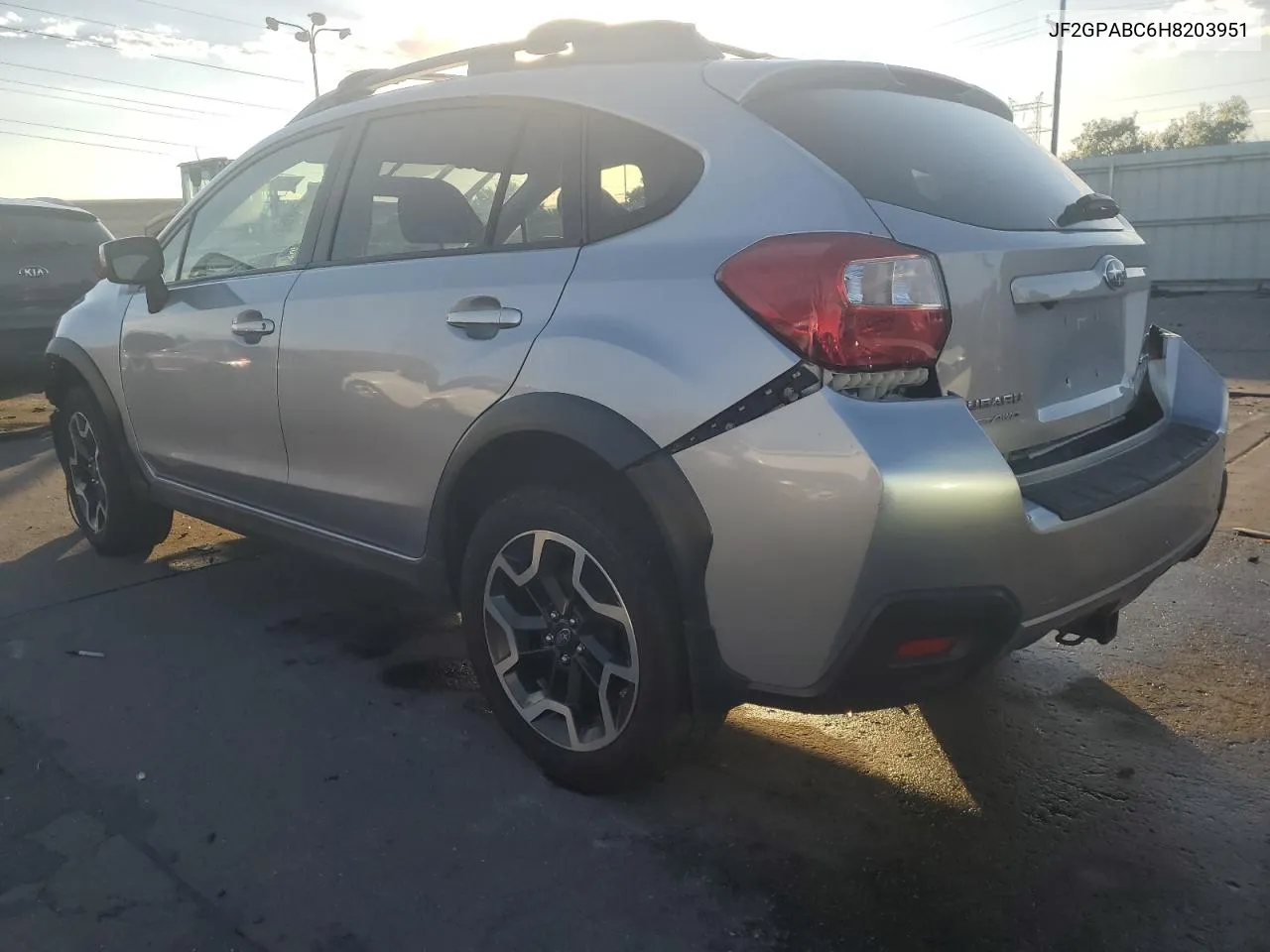 2017 Subaru Crosstrek Premium VIN: JF2GPABC6H8203951 Lot: 73249834