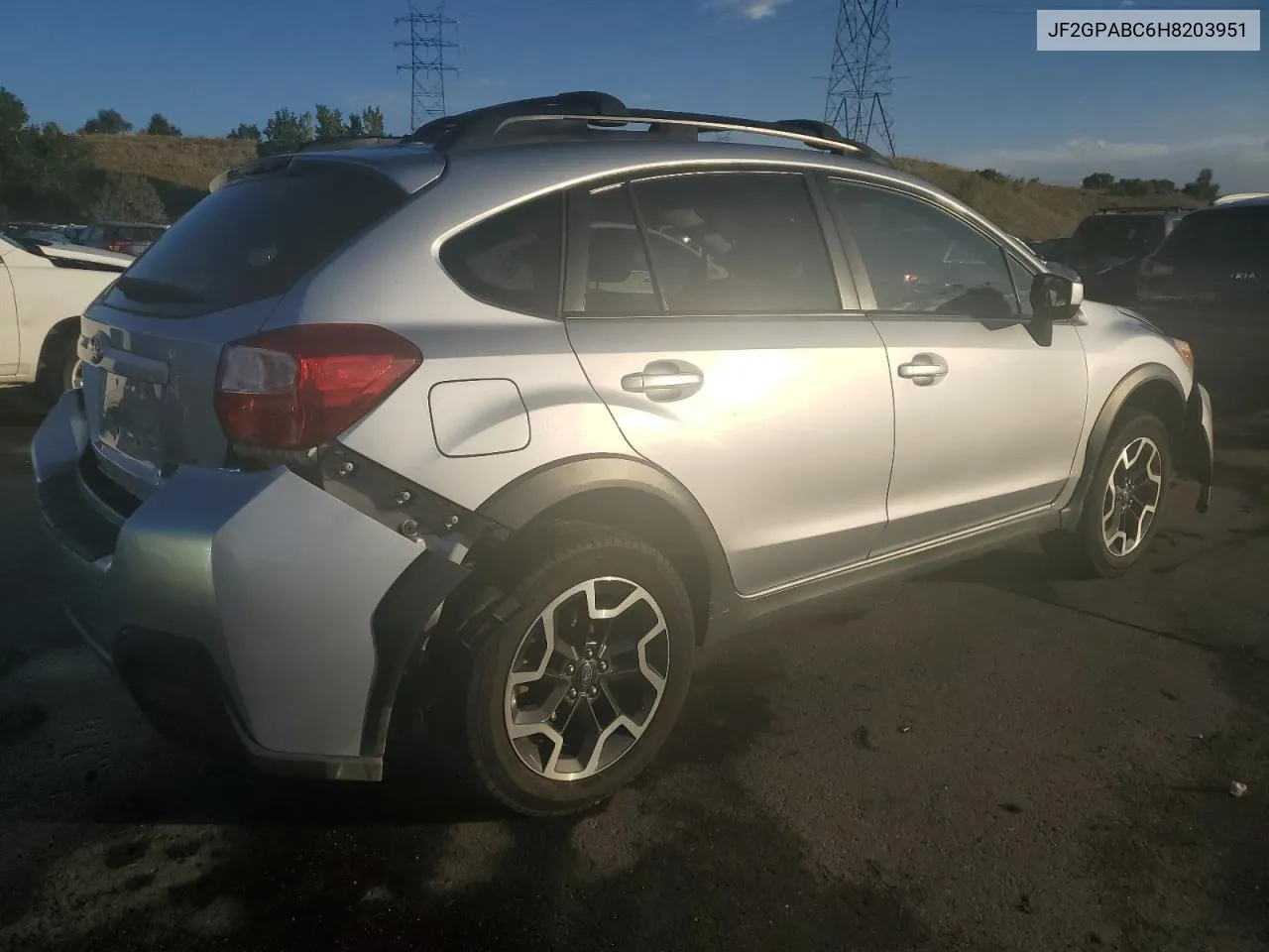 2017 Subaru Crosstrek Premium VIN: JF2GPABC6H8203951 Lot: 73249834