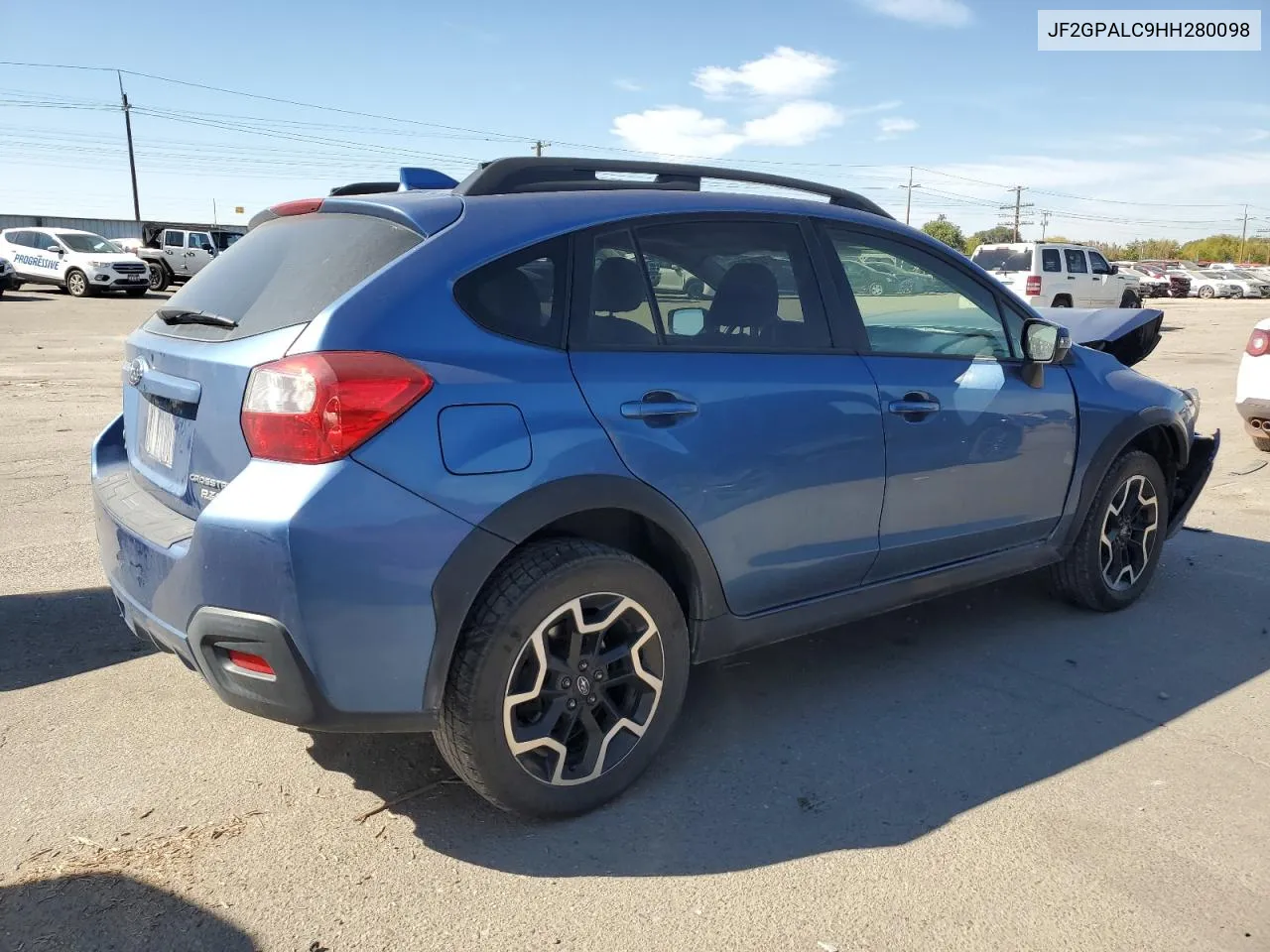 2017 Subaru Crosstrek Limited VIN: JF2GPALC9HH280098 Lot: 73737374