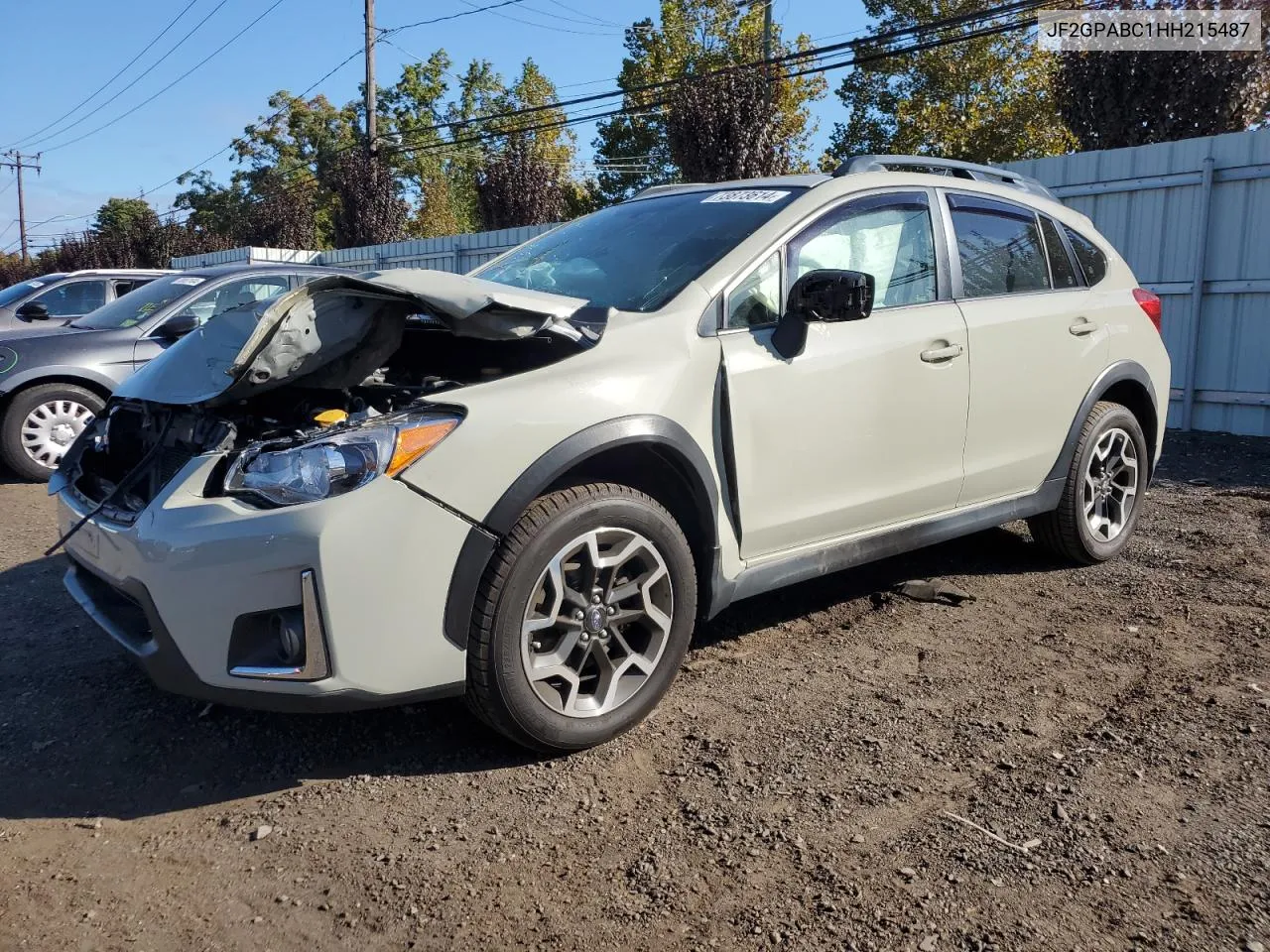 2017 Subaru Crosstrek Premium VIN: JF2GPABC1HH215487 Lot: 73873614