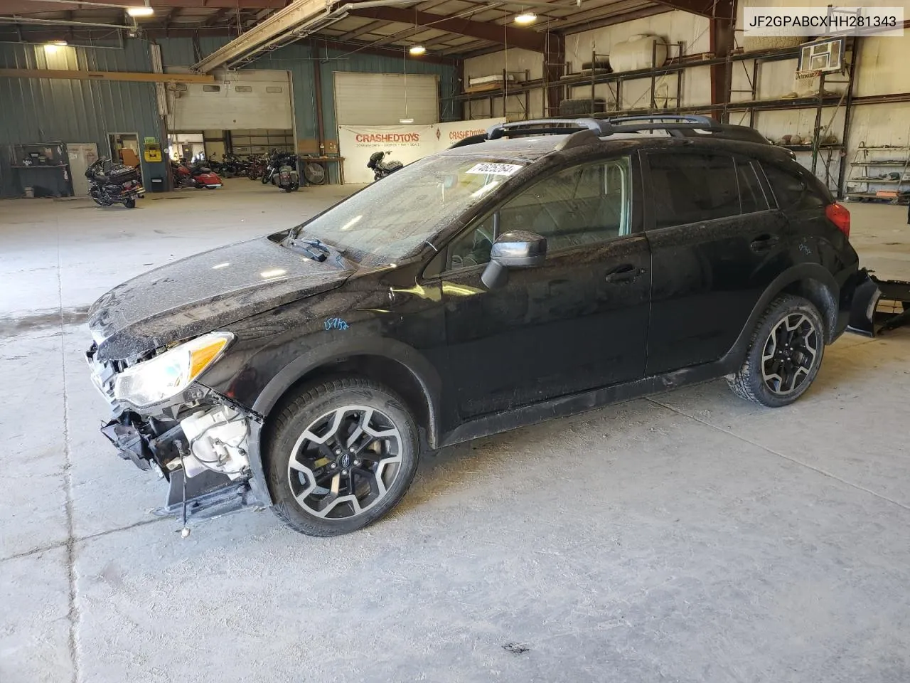 2017 Subaru Crosstrek Premium VIN: JF2GPABCXHH281343 Lot: 74625264