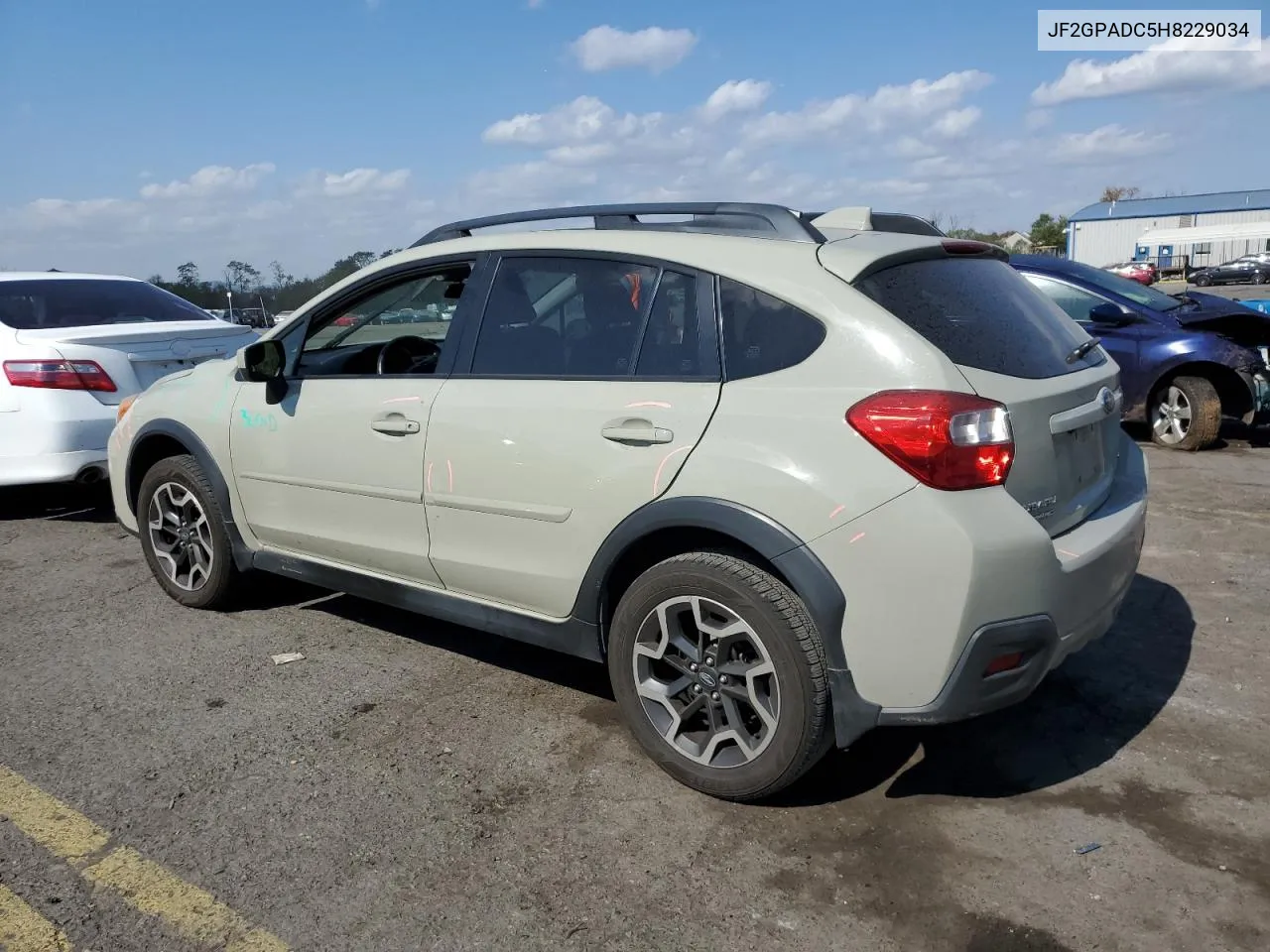 2017 Subaru Crosstrek Premium VIN: JF2GPADC5H8229034 Lot: 74804124