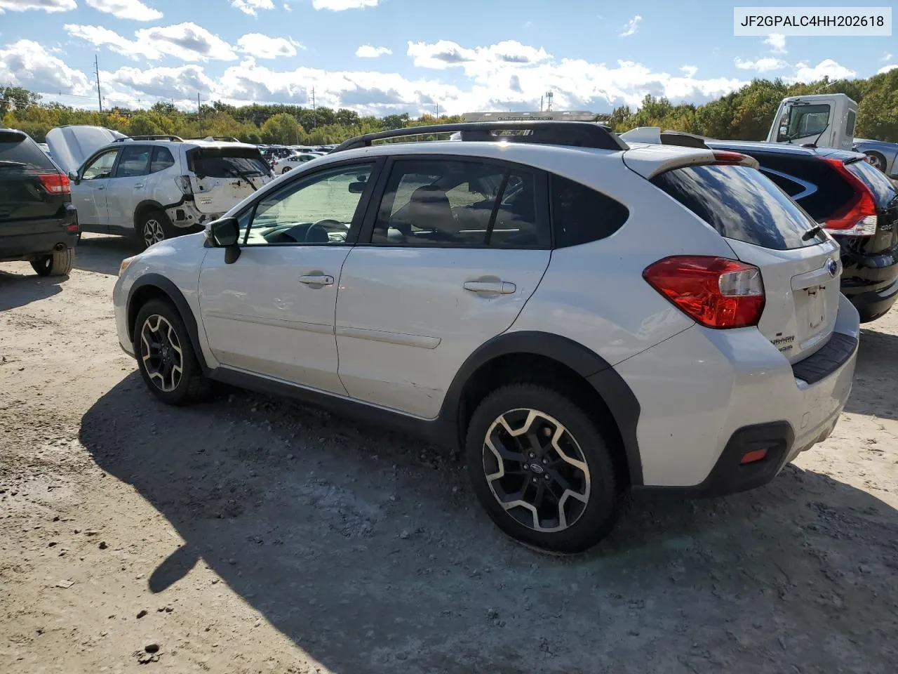 2017 Subaru Crosstrek Limited VIN: JF2GPALC4HH202618 Lot: 75017744