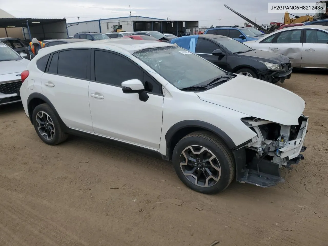 2017 Subaru Crosstrek Limited VIN: JF2GPANC6H8212435 Lot: 76099934