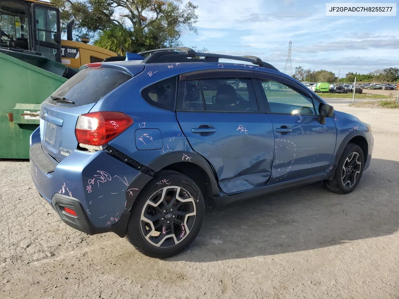 2017 Subaru Crosstrek Premium VIN: JF2GPADC7H8255277 Lot: 76376314