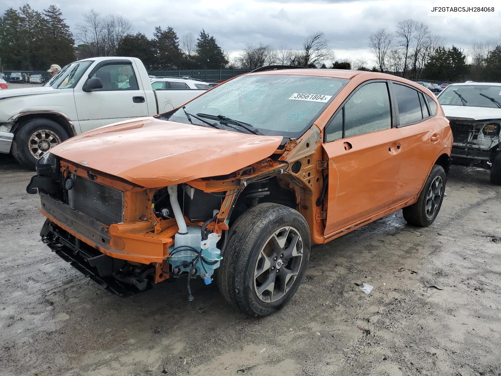 2018 Subaru Crosstrek Premium VIN: JF2GTABC5JH284068 Lot: 39561804