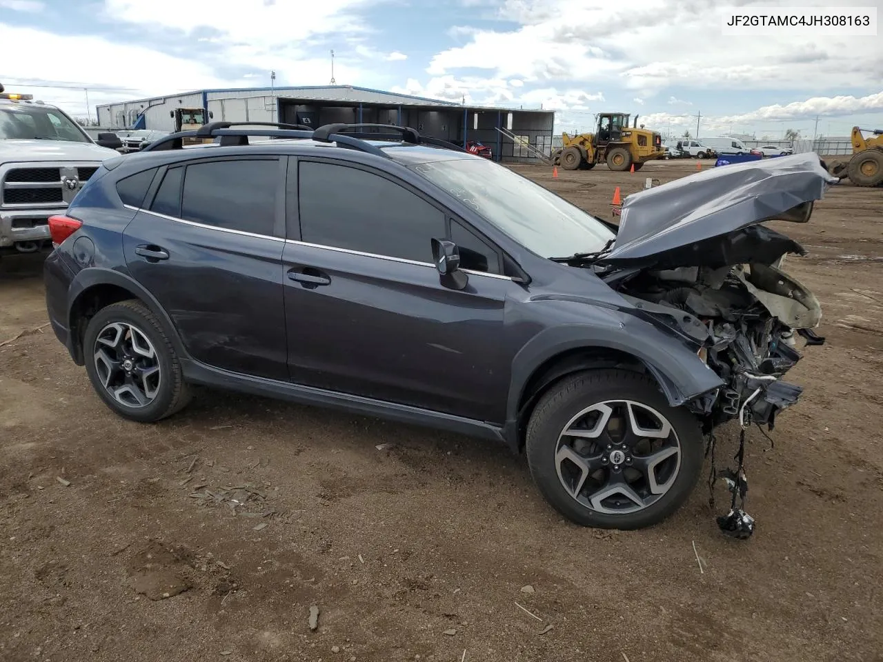 2018 Subaru Crosstrek Limited VIN: JF2GTAMC4JH308163 Lot: 51290414