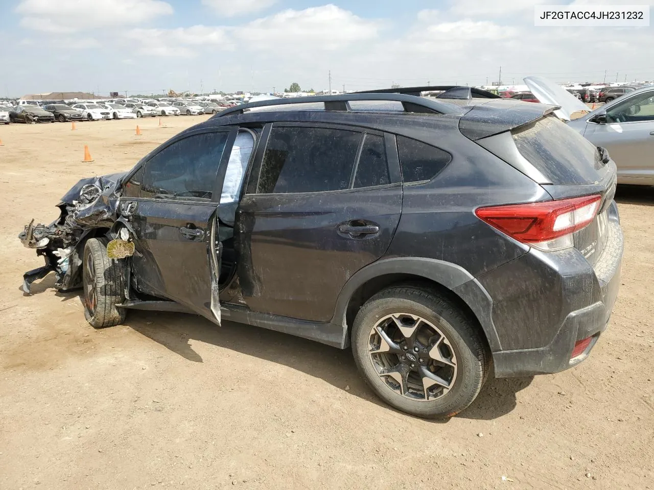 2018 Subaru Crosstrek Premium VIN: JF2GTACC4JH231232 Lot: 58720074