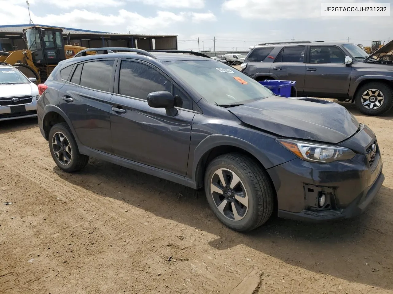 2018 Subaru Crosstrek Premium VIN: JF2GTACC4JH231232 Lot: 58720074