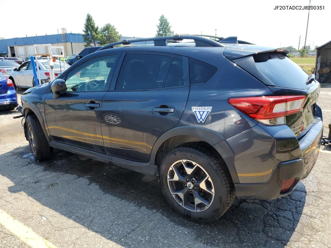 2018 Subaru Crosstrek Premium VIN: JF2GTADC2J8200351 Lot: 59334134