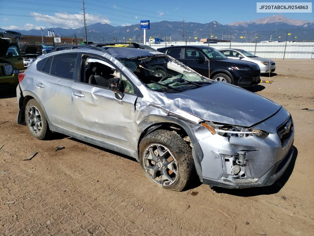 2018 Subaru Crosstrek Premium VIN: JF2GTABC6J9254863 Lot: 61708744