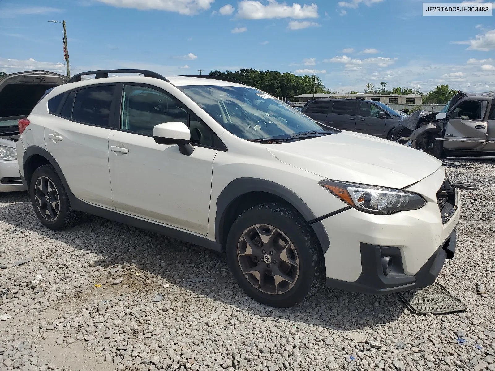 2018 Subaru Crosstrek Premium VIN: JF2GTADC8JH303483 Lot: 62760904