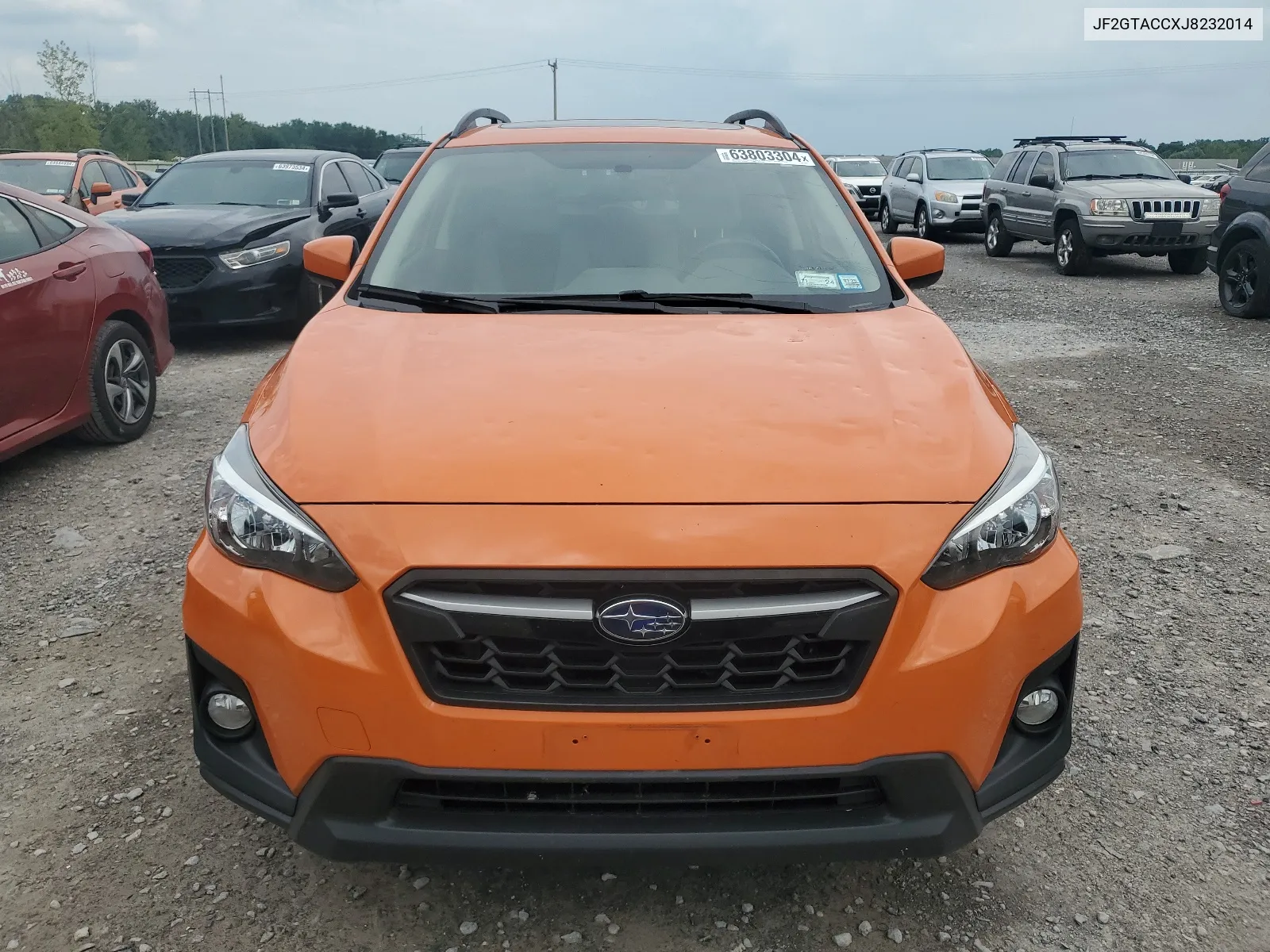 2018 Subaru Crosstrek Premium VIN: JF2GTACCXJ8232014 Lot: 63803304