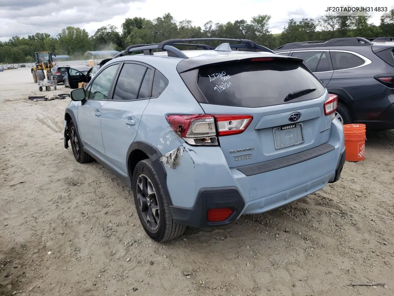 2018 Subaru Crosstrek Premium VIN: JF2GTADC9JH314833 Lot: 65883534