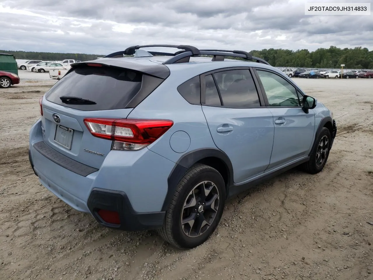 2018 Subaru Crosstrek Premium VIN: JF2GTADC9JH314833 Lot: 65883534