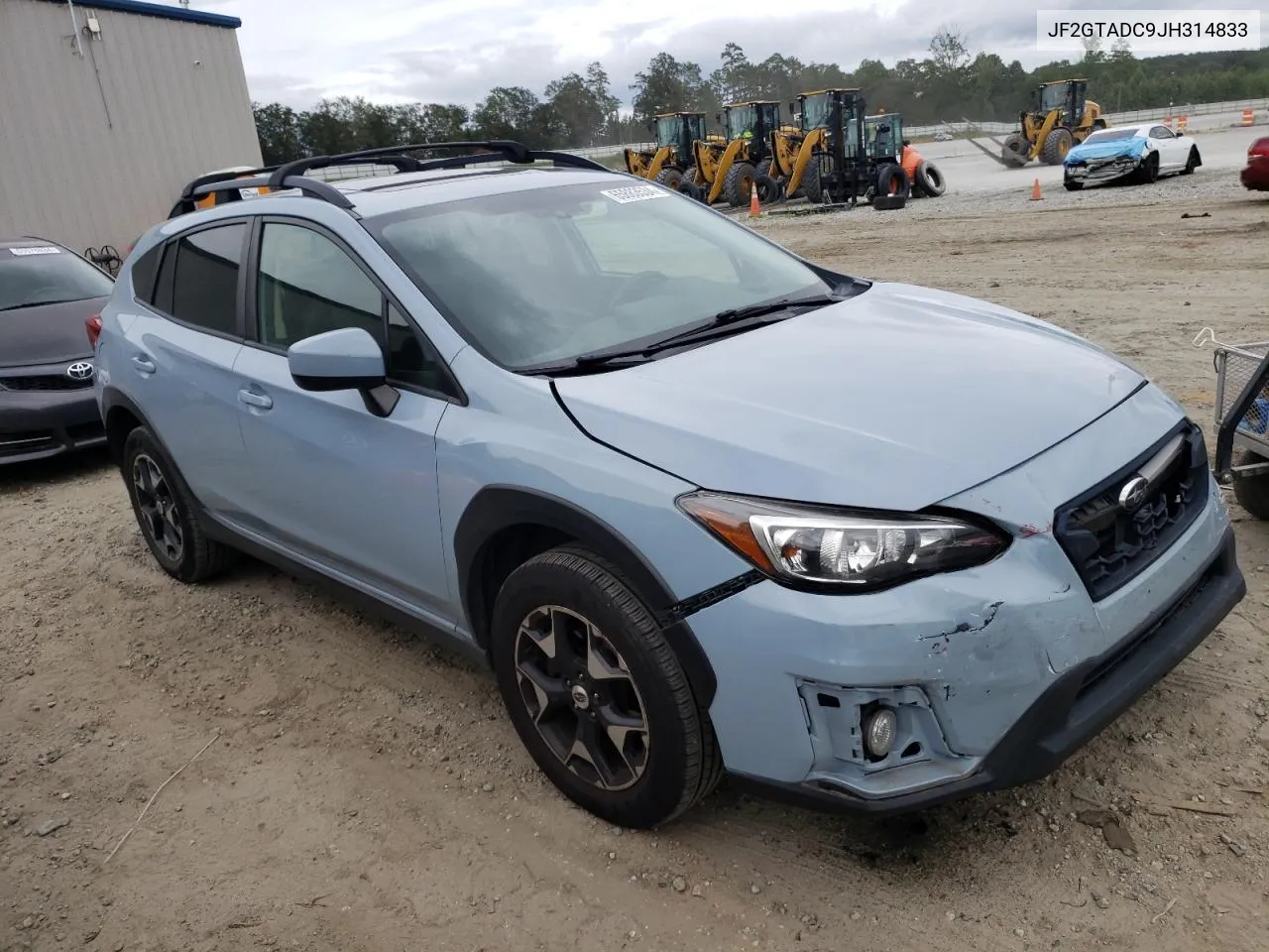 2018 Subaru Crosstrek Premium VIN: JF2GTADC9JH314833 Lot: 65883534