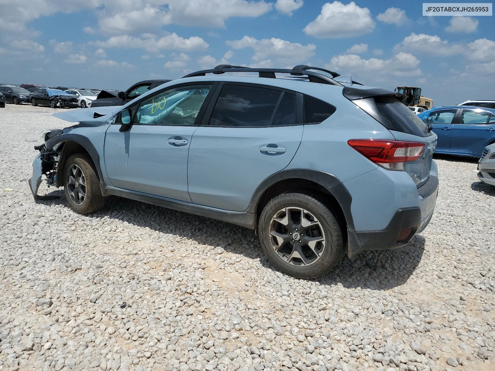 2018 Subaru Crosstrek Premium VIN: JF2GTABCXJH265953 Lot: 66383824