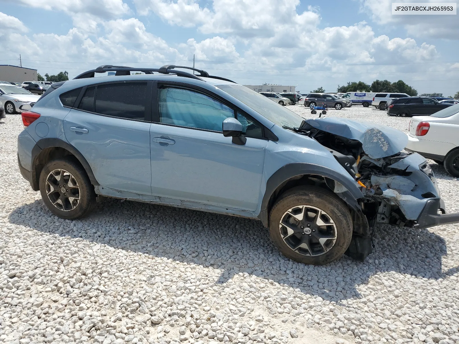 2018 Subaru Crosstrek Premium VIN: JF2GTABCXJH265953 Lot: 66383824