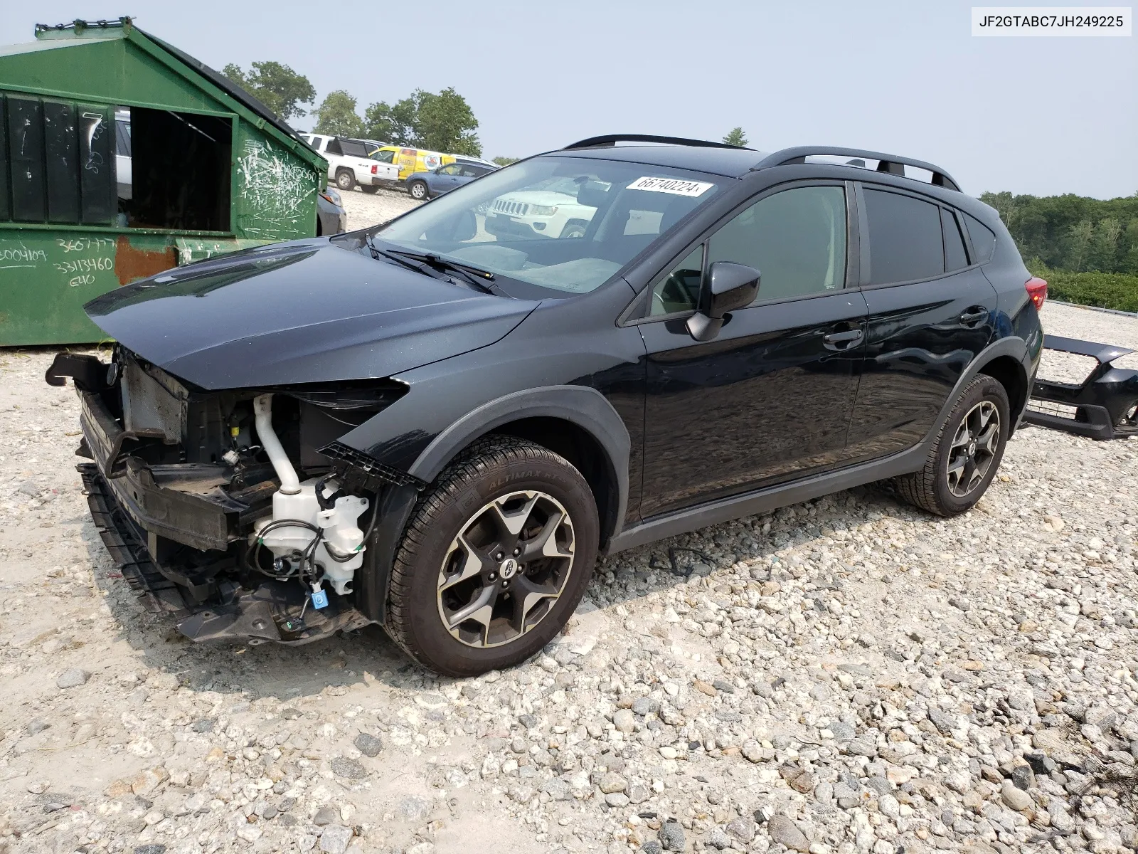 2018 Subaru Crosstrek Premium VIN: JF2GTABC7JH249225 Lot: 66740224