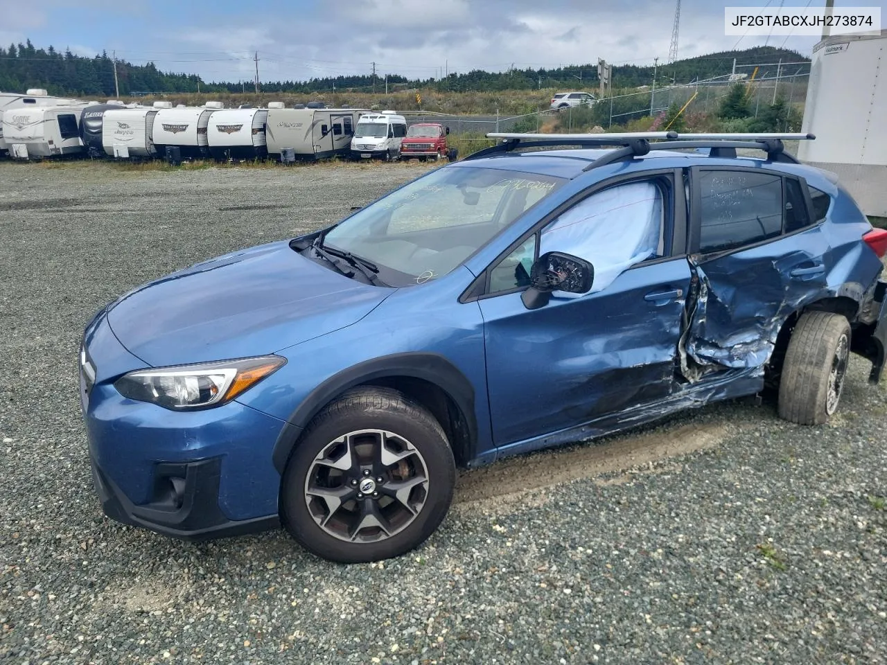 2018 Subaru Crosstrek Premium VIN: JF2GTABCXJH273874 Lot: 67360254