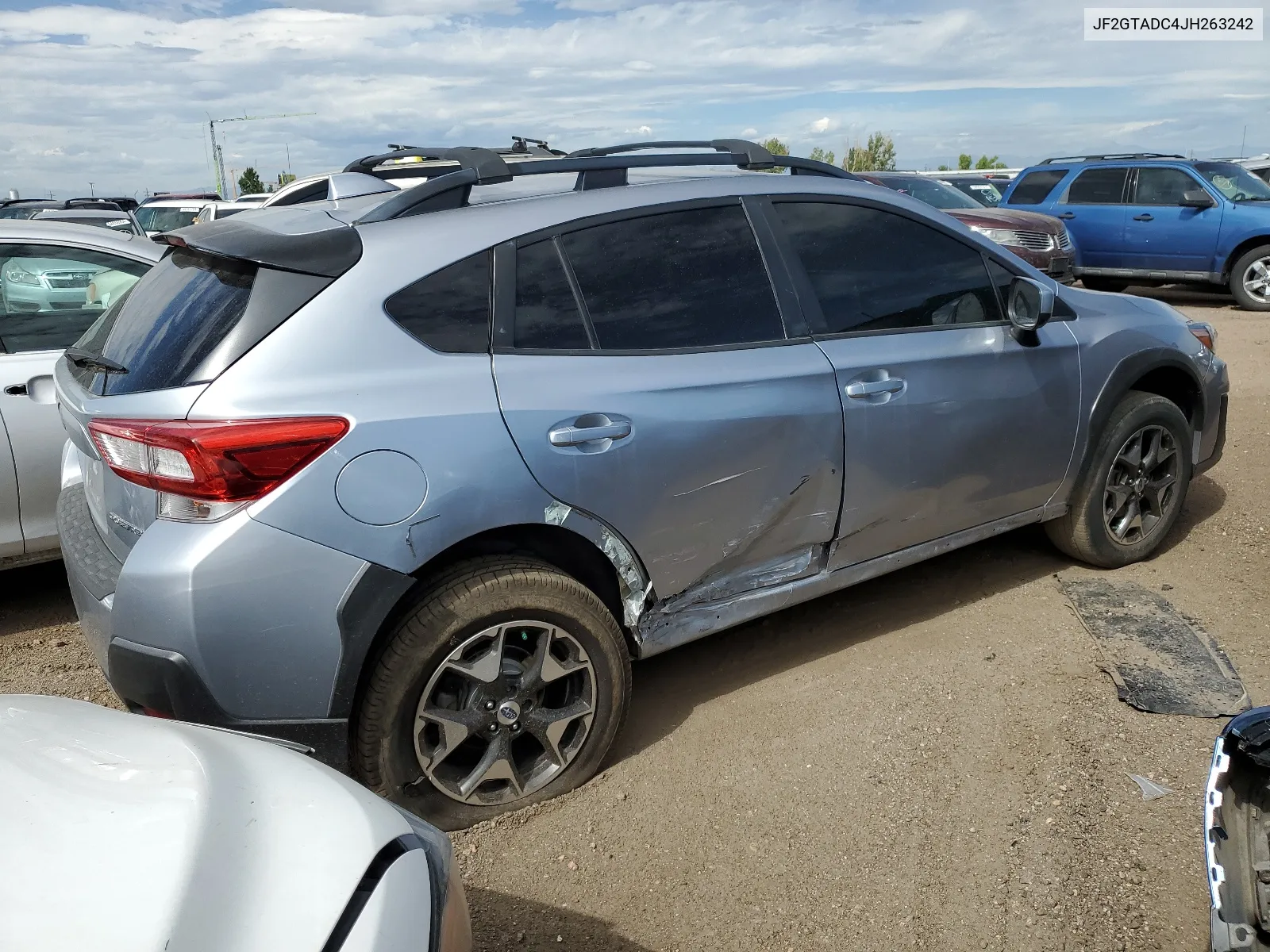 2018 Subaru Crosstrek Premium VIN: JF2GTADC4JH263242 Lot: 67528794