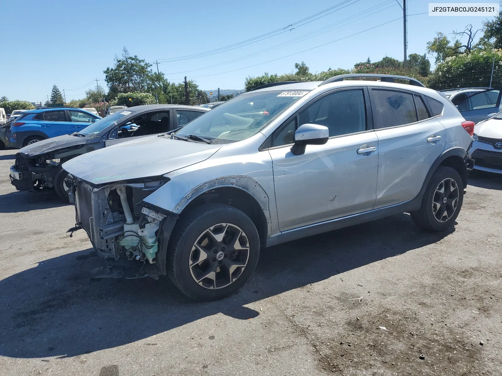 2018 Subaru Crosstrek Premium VIN: JF2GTABC0JG245121 Lot: 67913004