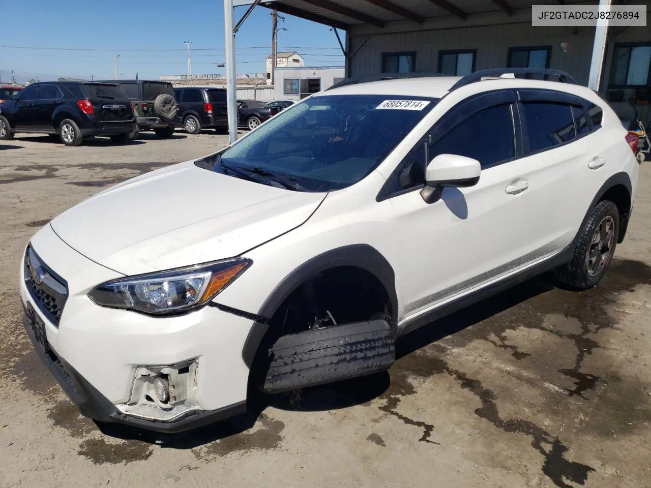 2018 Subaru Crosstrek Premium VIN: JF2GTADC2J8276894 Lot: 68057814