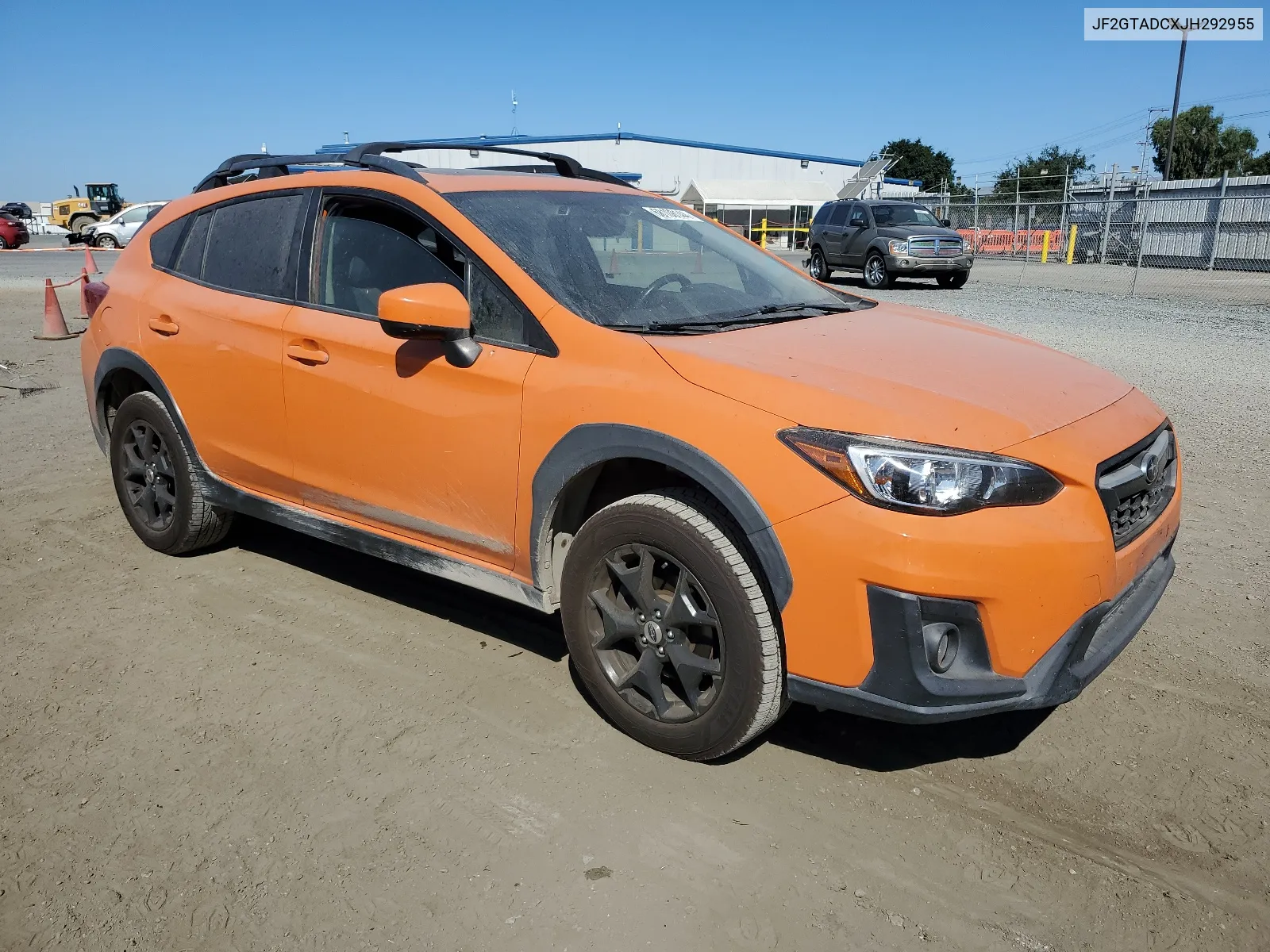 2018 Subaru Crosstrek Premium VIN: JF2GTADCXJH292955 Lot: 68108144