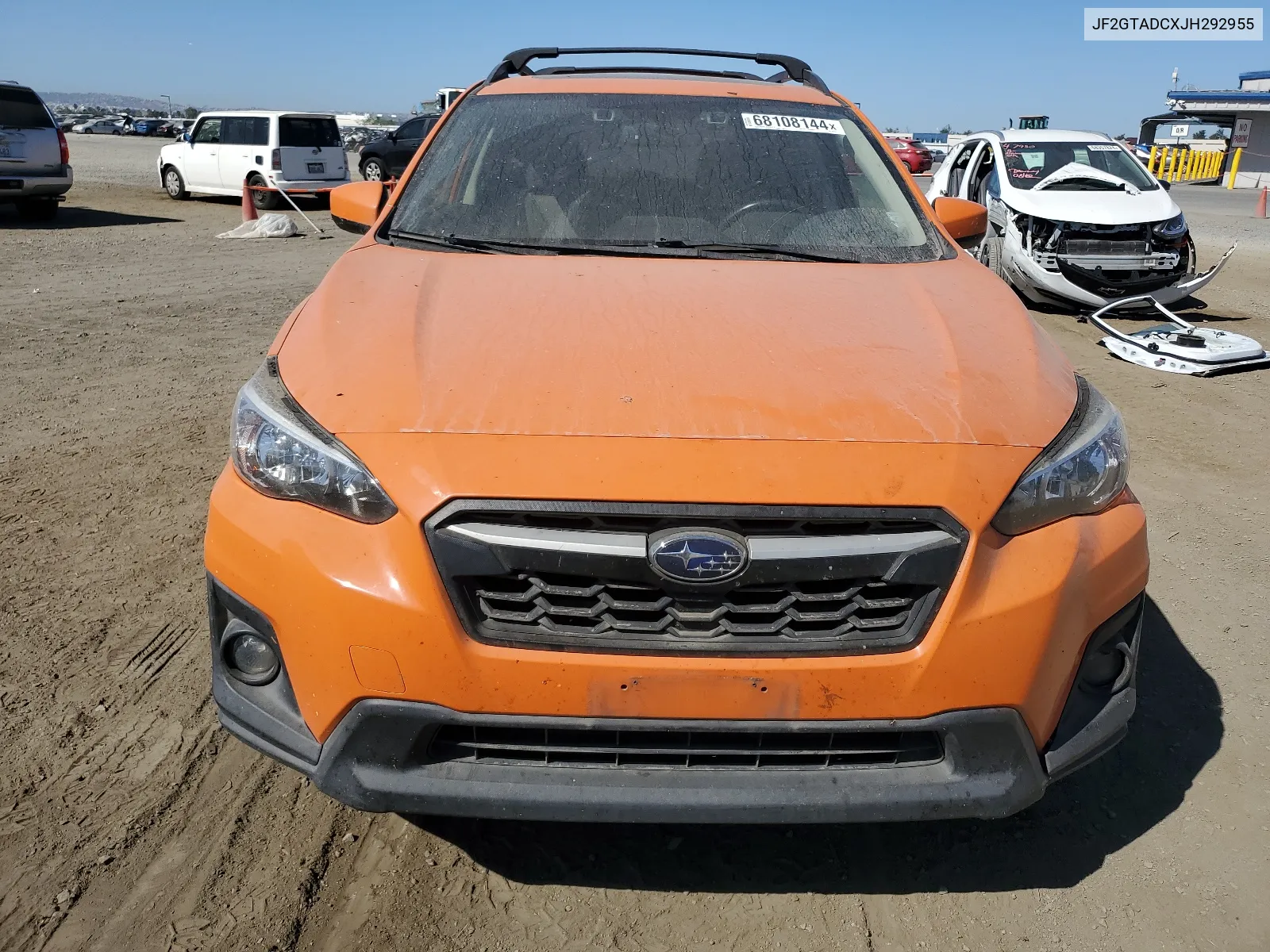 2018 Subaru Crosstrek Premium VIN: JF2GTADCXJH292955 Lot: 68108144