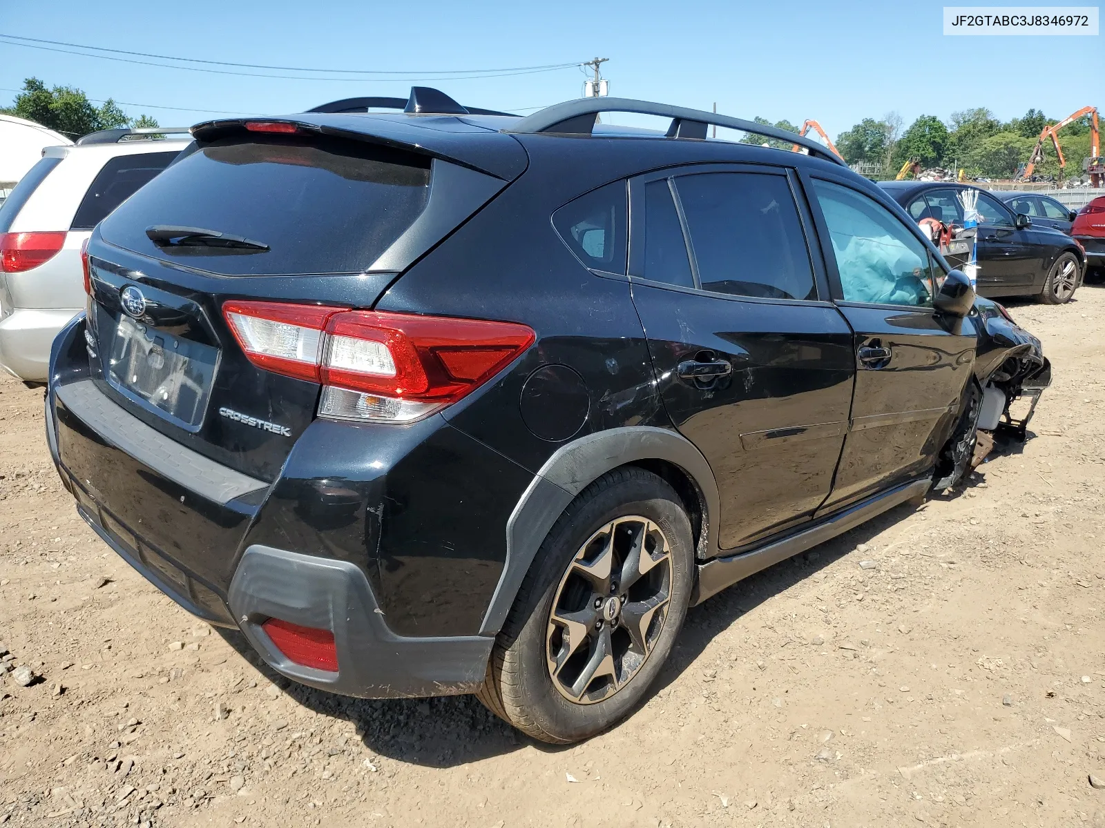 2018 Subaru Crosstrek Premium VIN: JF2GTABC3J8346972 Lot: 68495844