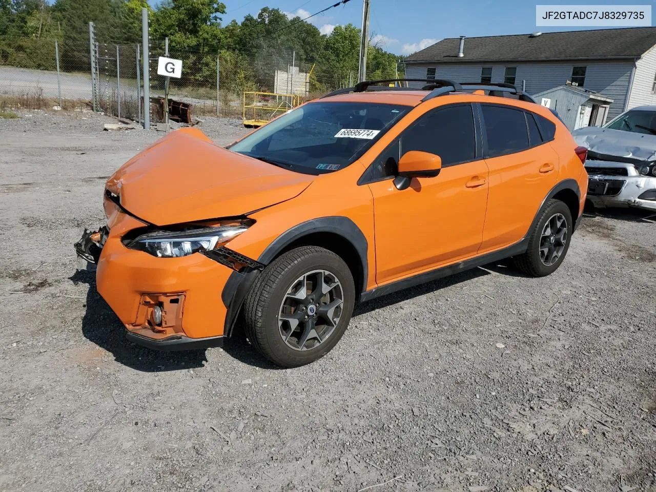 2018 Subaru Crosstrek Premium VIN: JF2GTADC7J8329735 Lot: 68695774