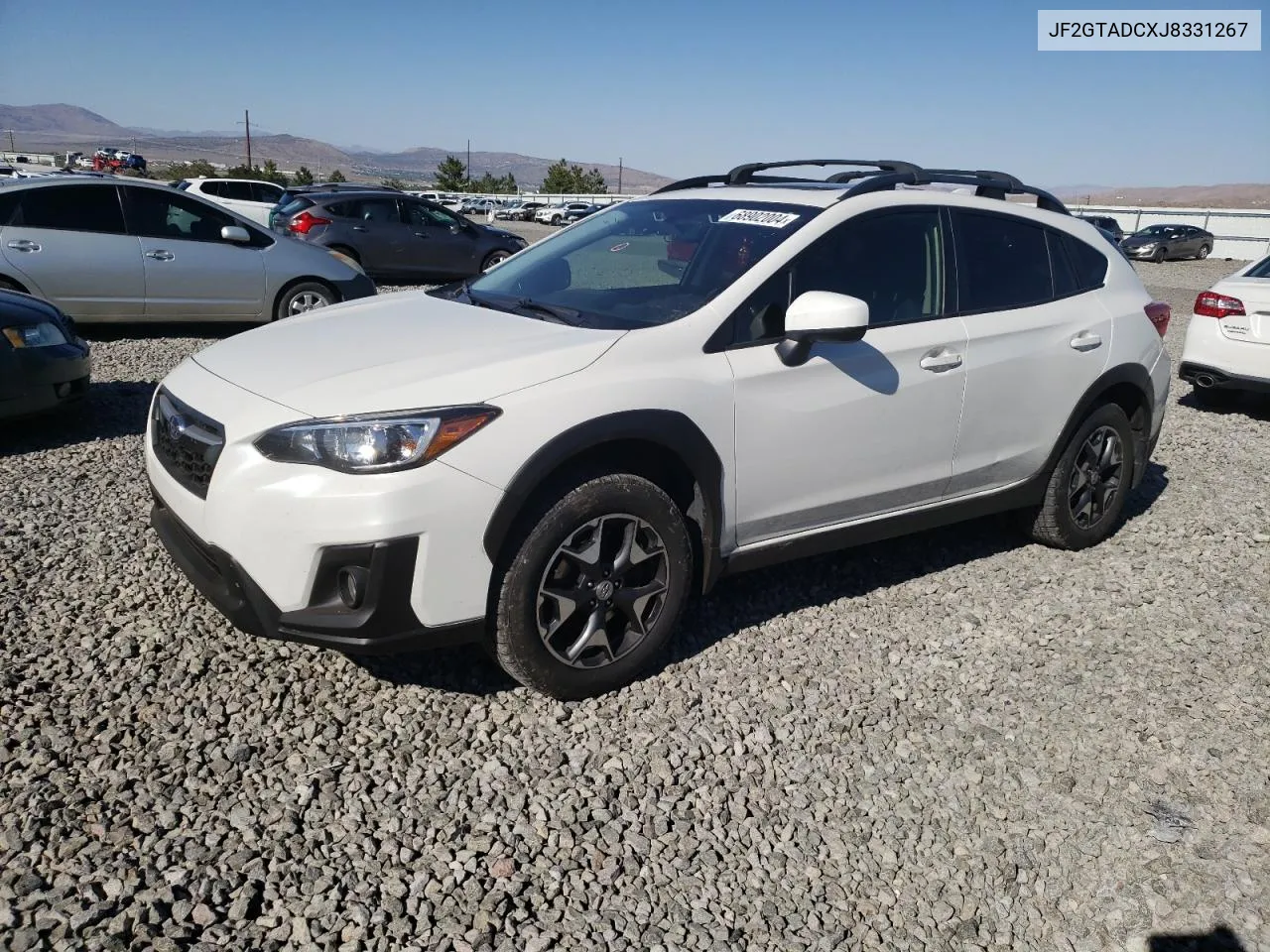 2018 Subaru Crosstrek Premium VIN: JF2GTADCXJ8331267 Lot: 68902004