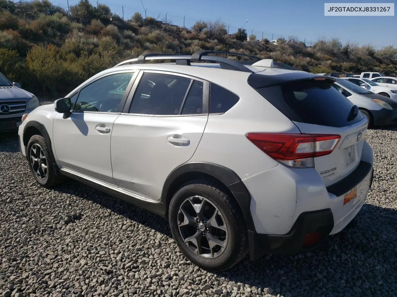 2018 Subaru Crosstrek Premium VIN: JF2GTADCXJ8331267 Lot: 68902004