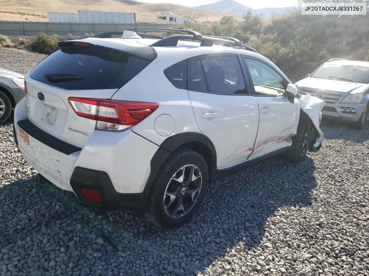 2018 Subaru Crosstrek Premium VIN: JF2GTADCXJ8331267 Lot: 68902004