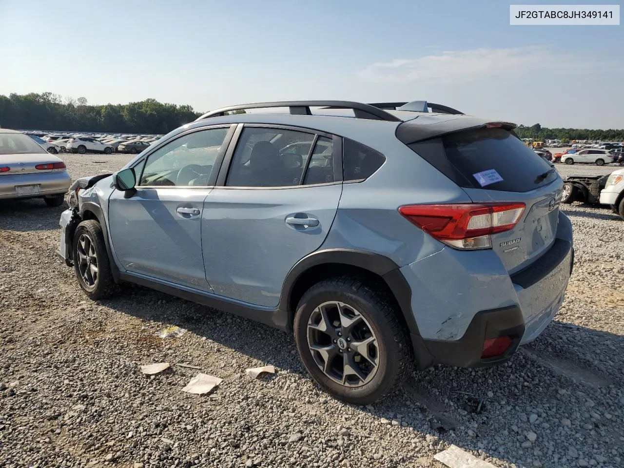 2018 Subaru Crosstrek Premium VIN: JF2GTABC8JH349141 Lot: 68918154