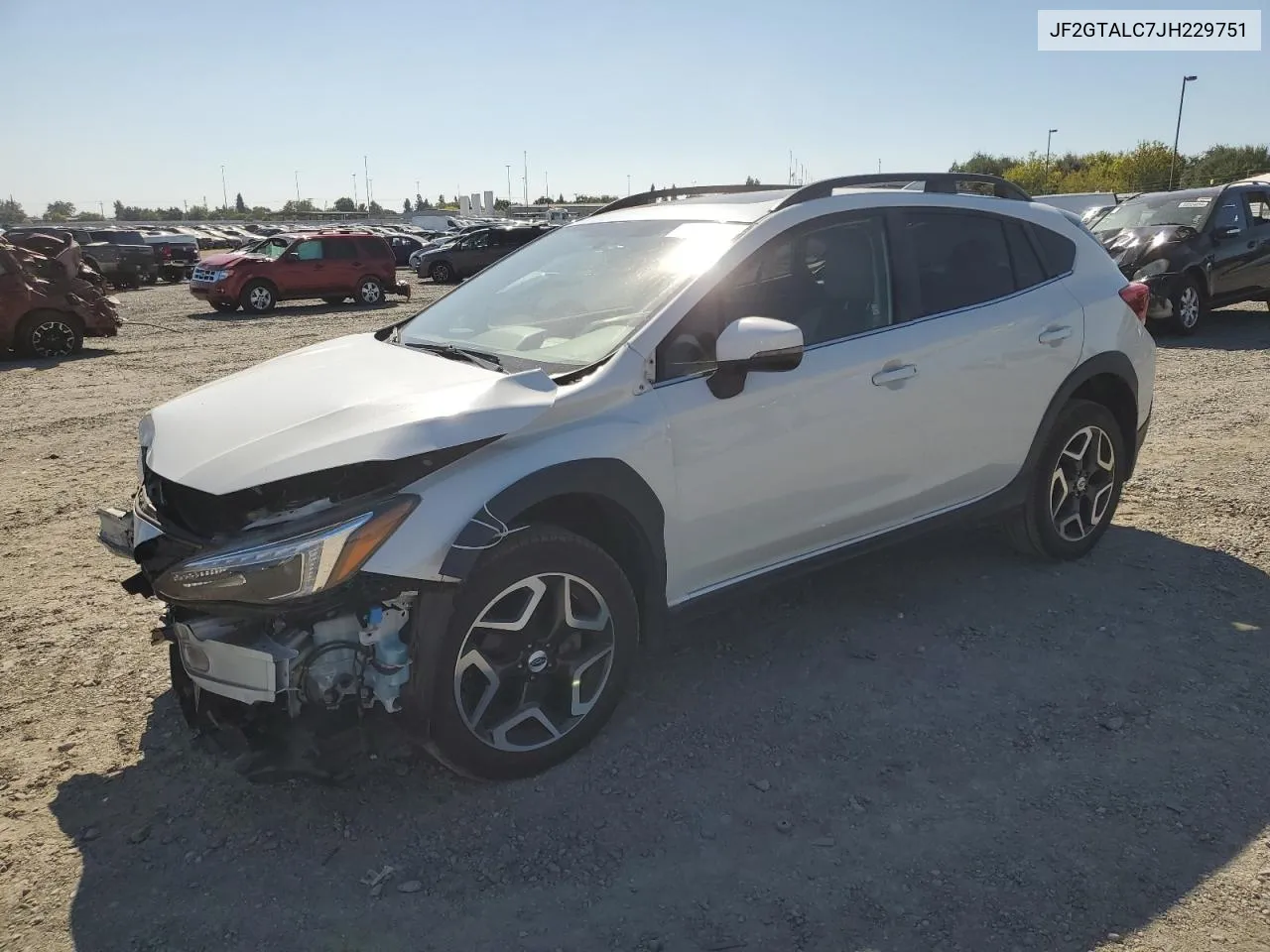 2018 Subaru Crosstrek Limited VIN: JF2GTALC7JH229751 Lot: 69213984