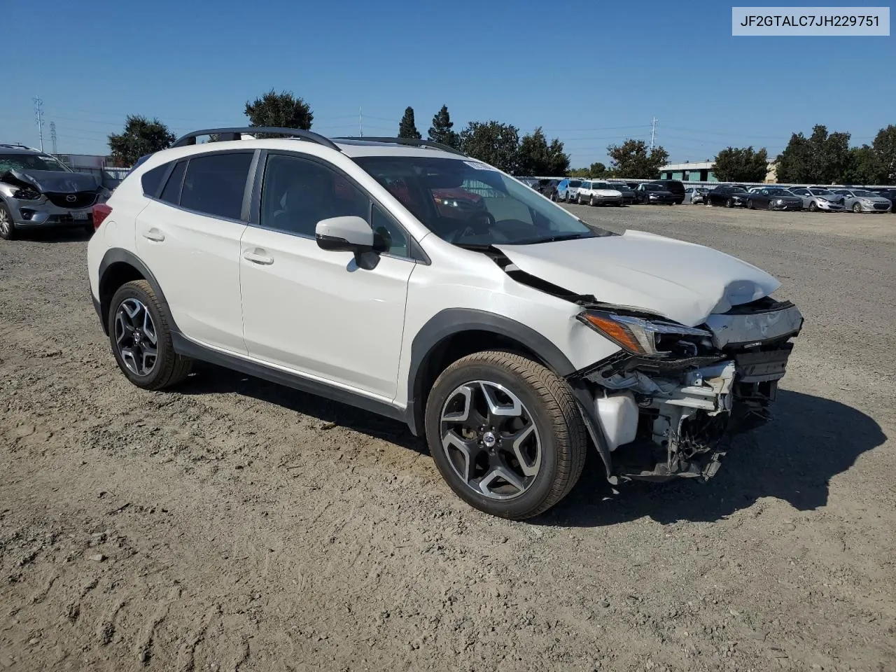 2018 Subaru Crosstrek Limited VIN: JF2GTALC7JH229751 Lot: 69213984