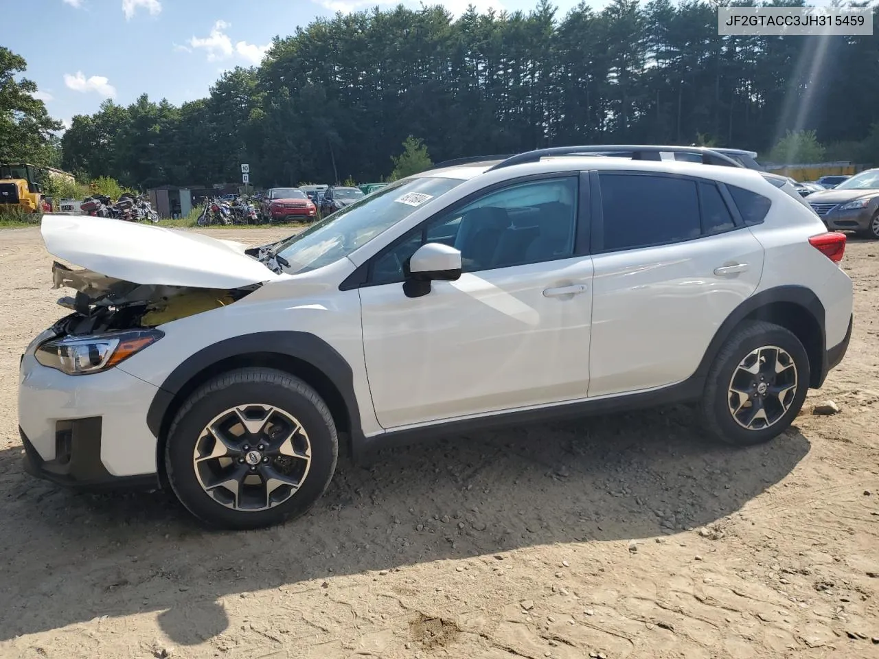 2018 Subaru Crosstrek Premium VIN: JF2GTACC3JH315459 Lot: 69276904