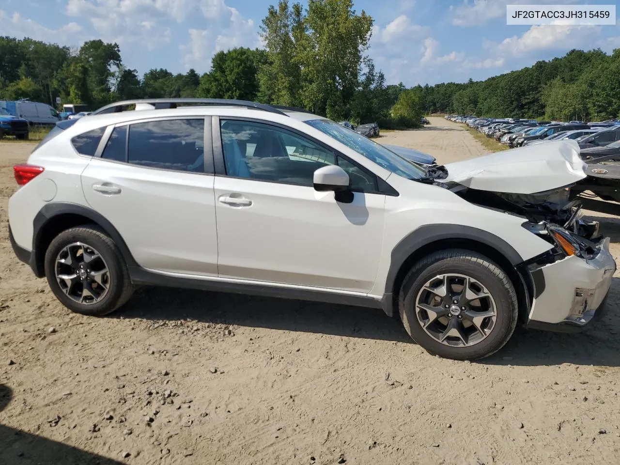 2018 Subaru Crosstrek Premium VIN: JF2GTACC3JH315459 Lot: 69276904