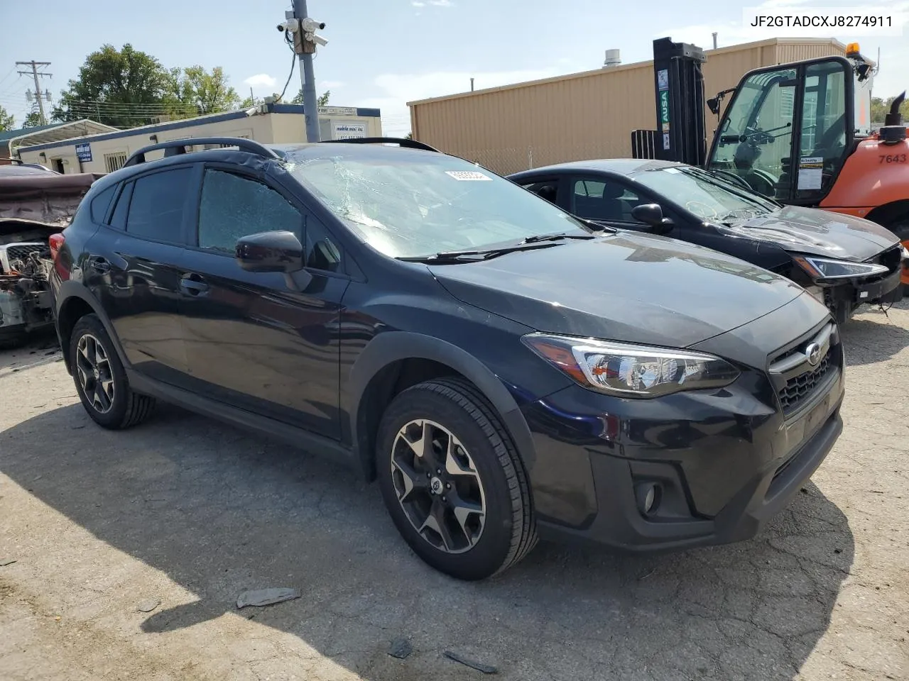 2018 Subaru Crosstrek Premium VIN: JF2GTADCXJ8274911 Lot: 69392324