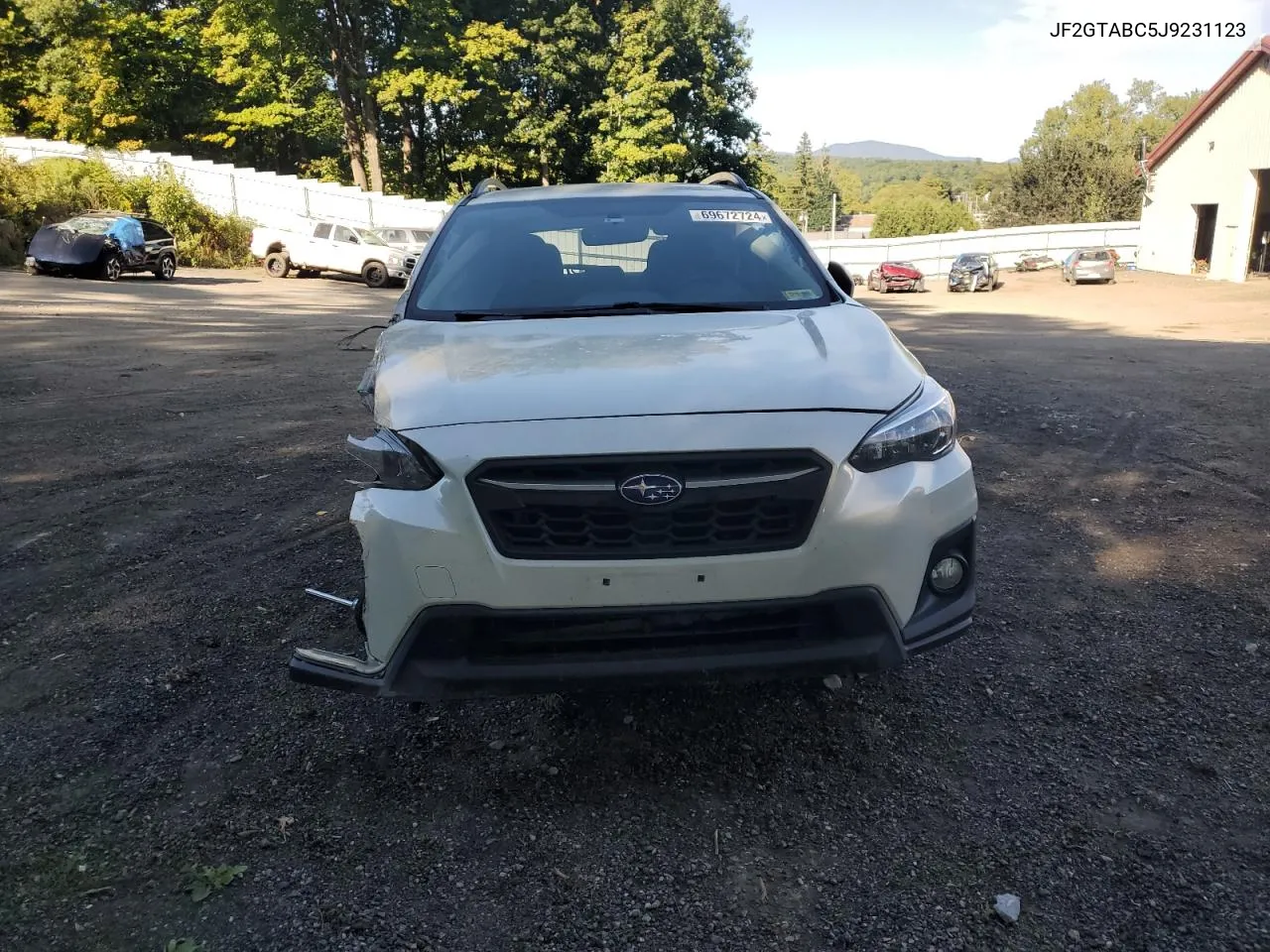 2018 Subaru Crosstrek Premium VIN: JF2GTABC5J9231123 Lot: 69672724