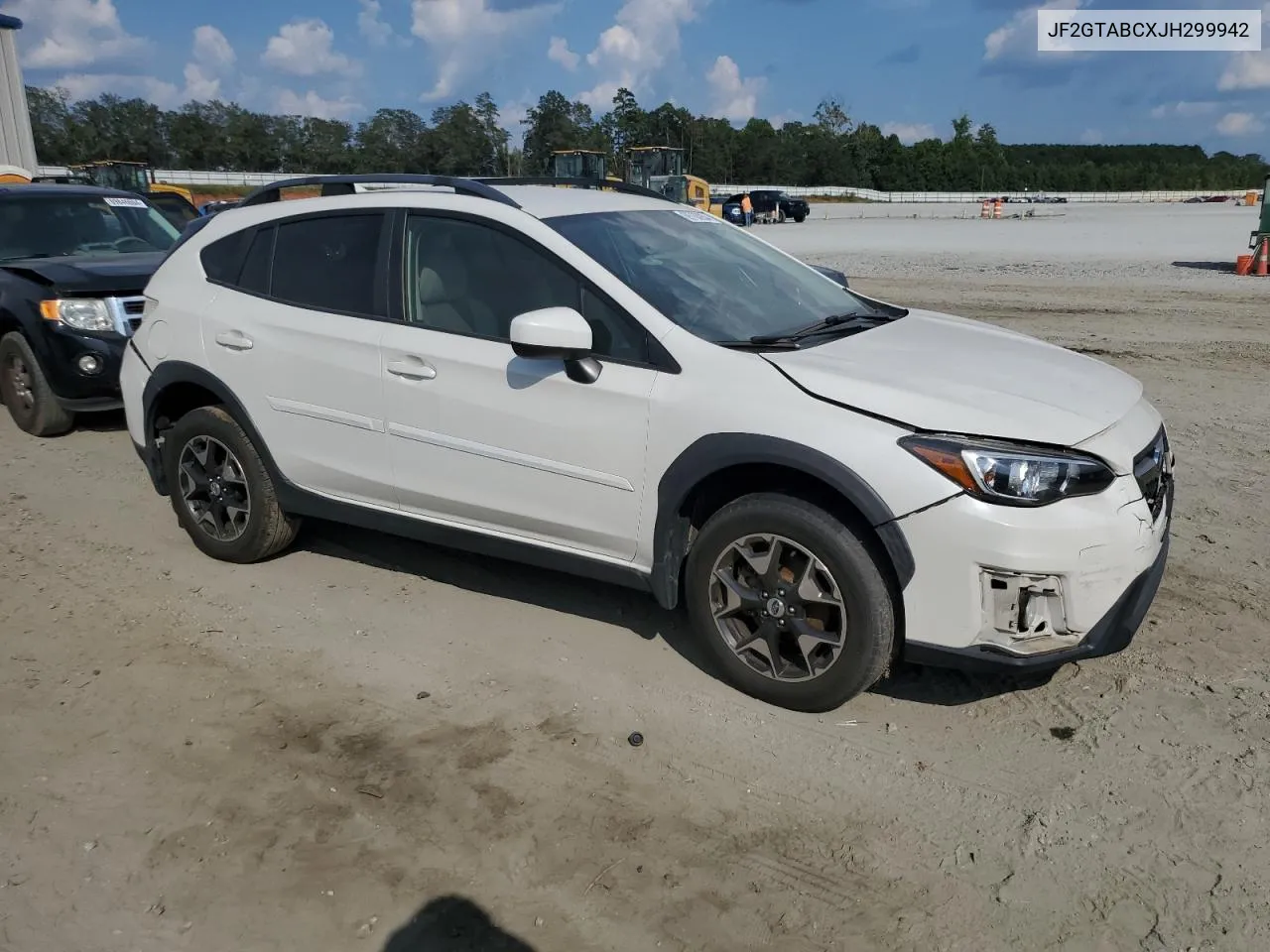 2018 Subaru Crosstrek Premium VIN: JF2GTABCXJH299942 Lot: 69763934