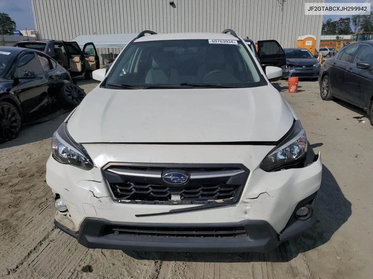 2018 Subaru Crosstrek Premium VIN: JF2GTABCXJH299942 Lot: 69763934