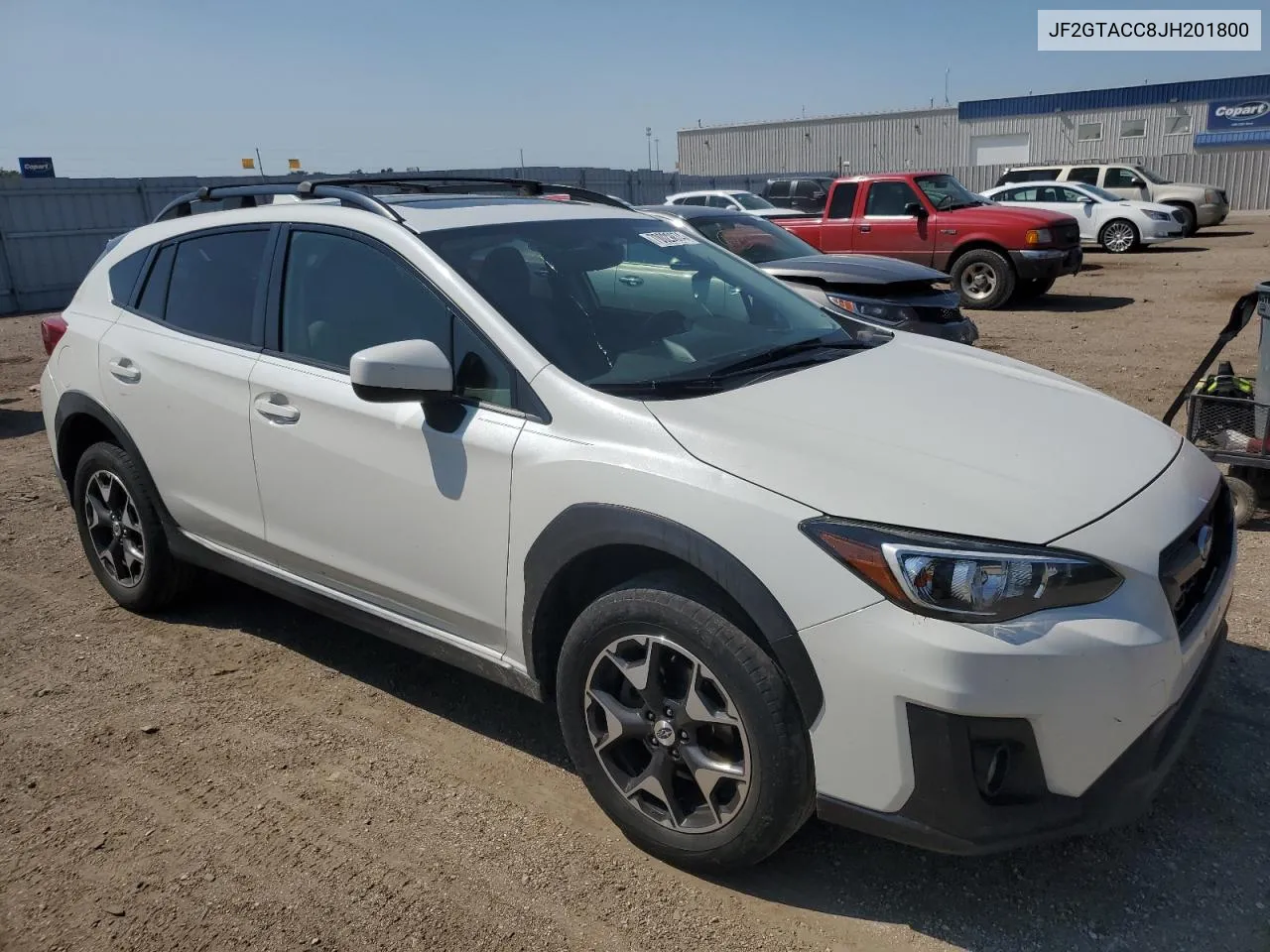 2018 Subaru Crosstrek Premium VIN: JF2GTACC8JH201800 Lot: 70029874