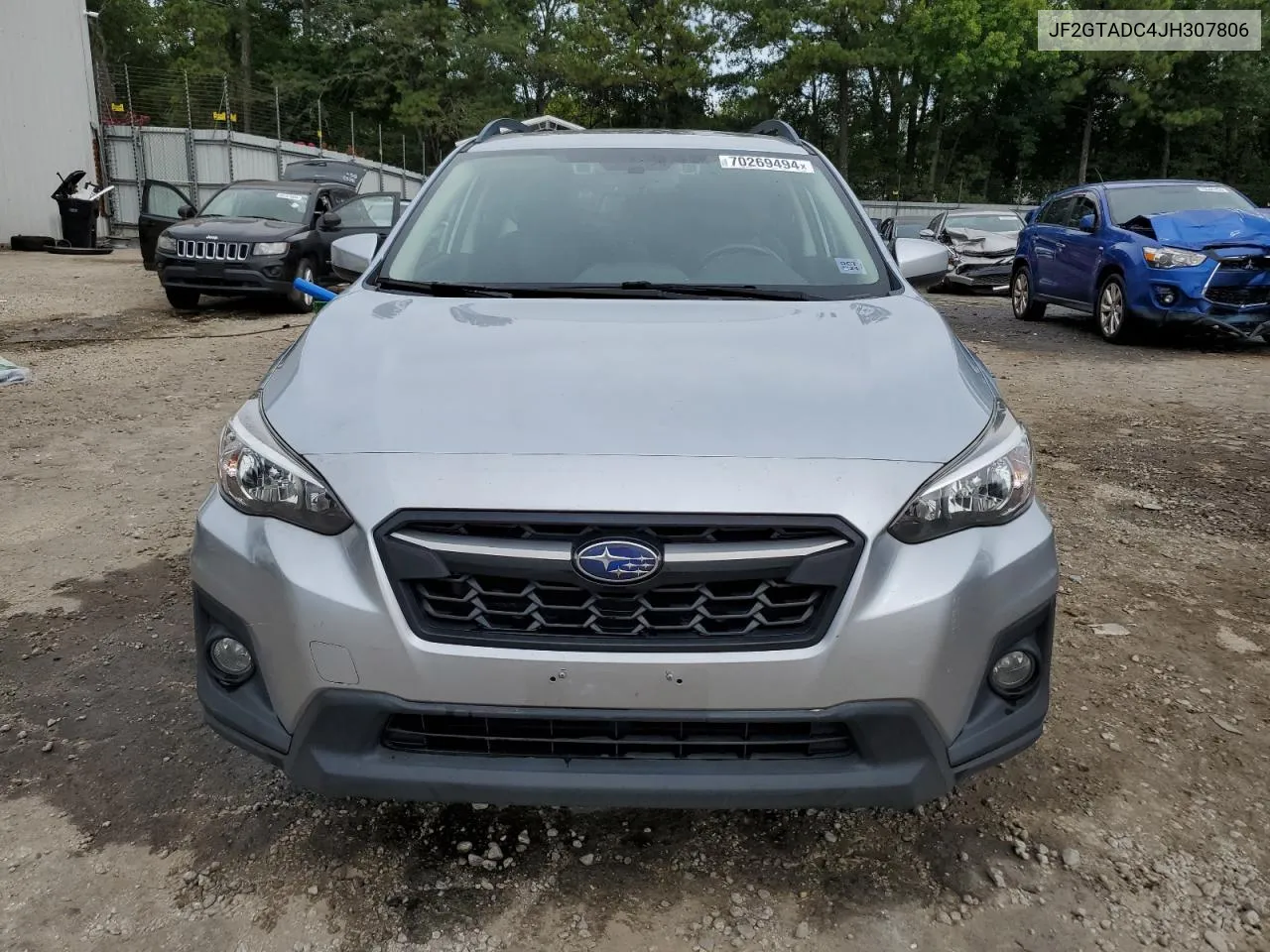 2018 Subaru Crosstrek Premium VIN: JF2GTADC4JH307806 Lot: 70269494