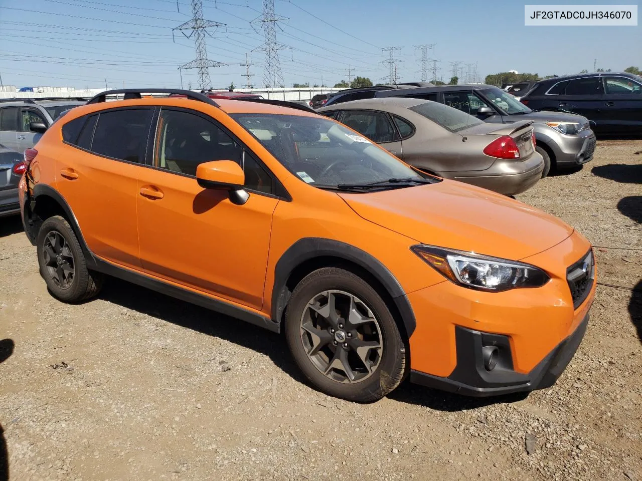 JF2GTADC0JH346070 2018 Subaru Crosstrek Premium