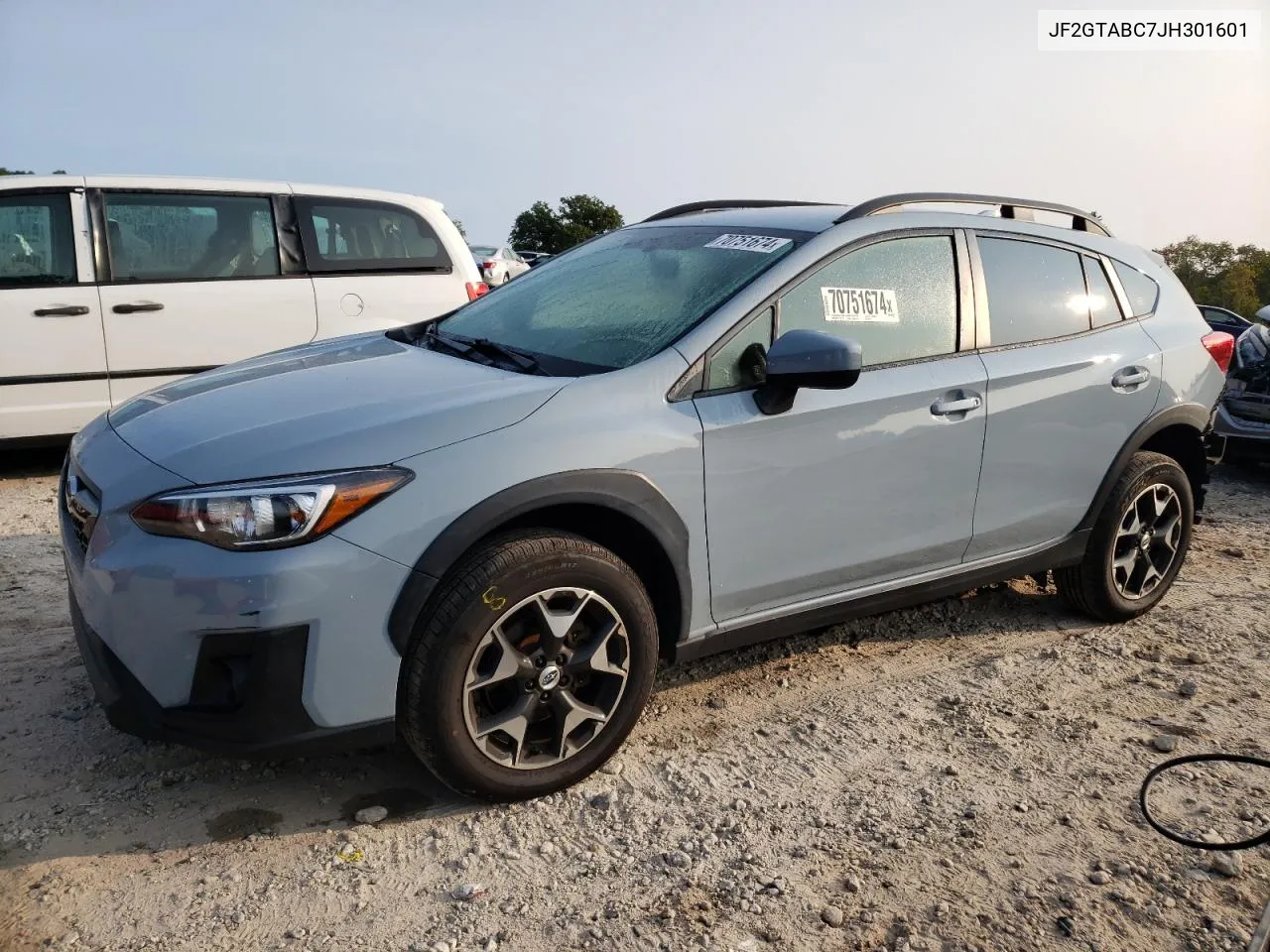 2018 Subaru Crosstrek Premium VIN: JF2GTABC7JH301601 Lot: 70751674