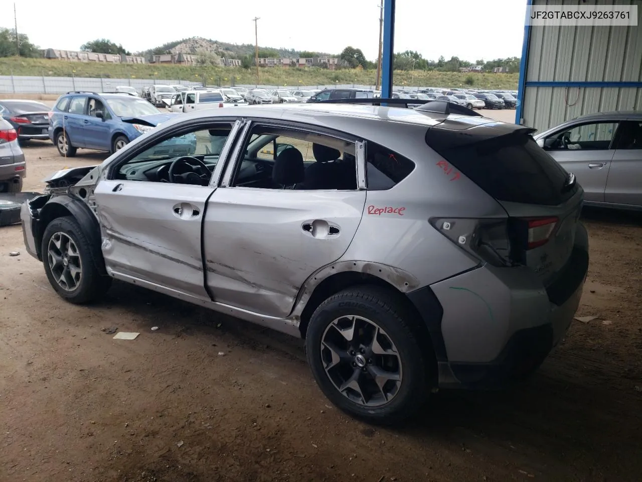 2018 Subaru Crosstrek Premium VIN: JF2GTABCXJ9263761 Lot: 70861744